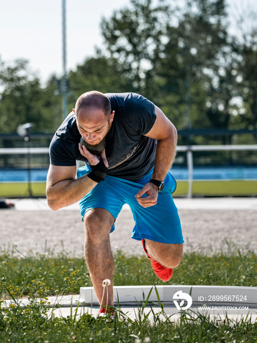 Mann, Kugelstoßen in der Leichtathletik, Deutschland