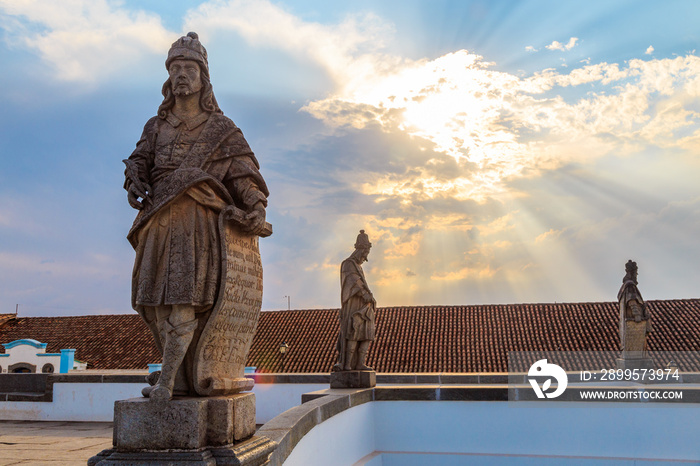 Prophets of Aleijadinho, at sanctuary Bom Jesus de Matomsinhos