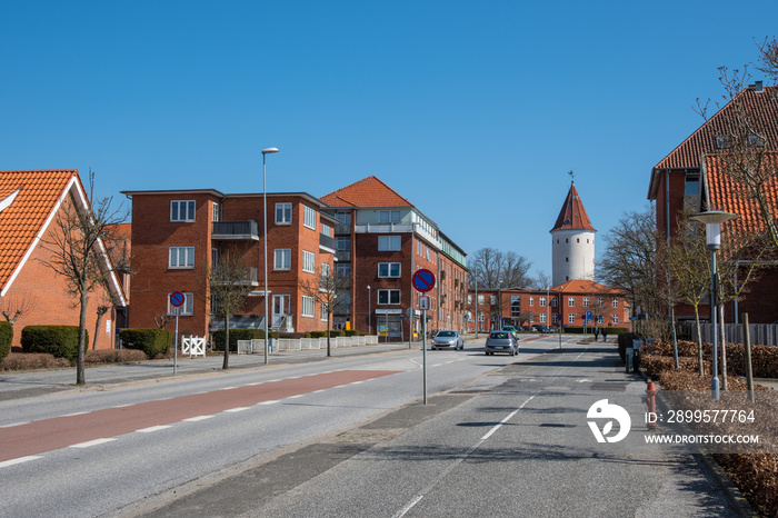 Town of Ringsted in Denmark