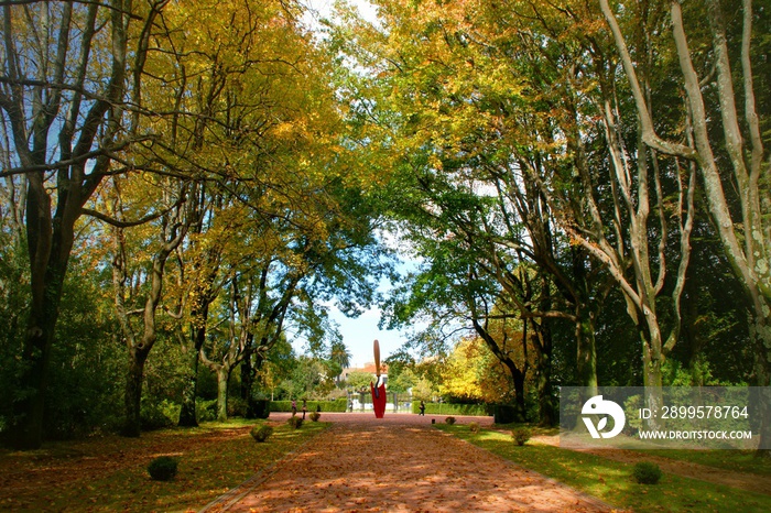 Serralves park in Oporto, Portugal