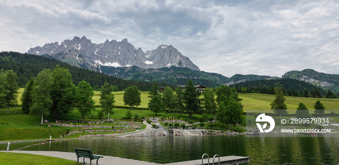 Badesee Going am Wilden Kaiser