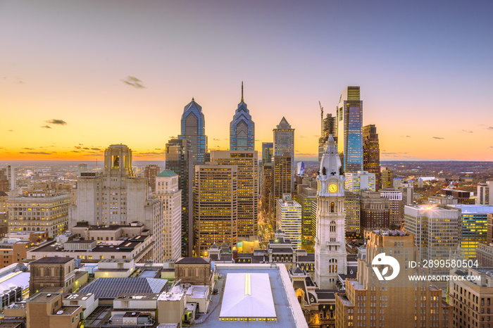 Philadelphia, Pennsylvania, USA  Skyline