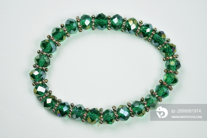 green beautiful bracelet