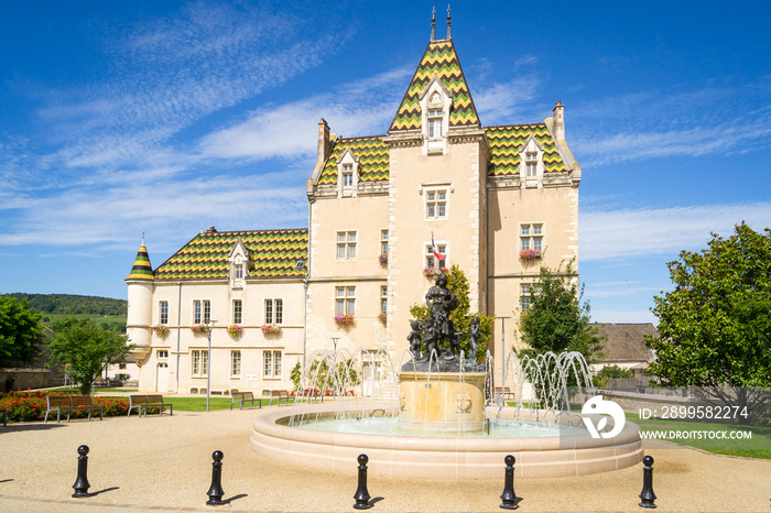 Town Hall of Meursault, France