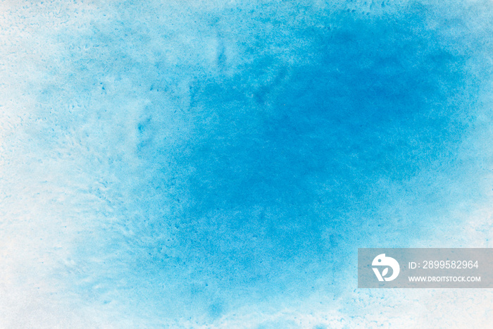 blue watercolor painted background texture