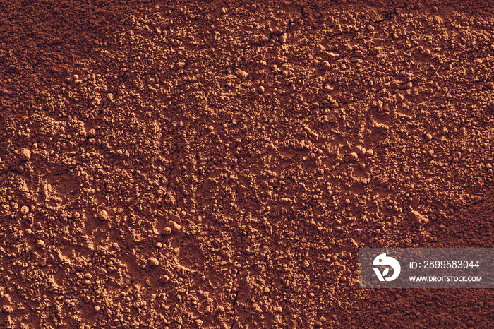 Terracotta powder soil or clay-like texture background