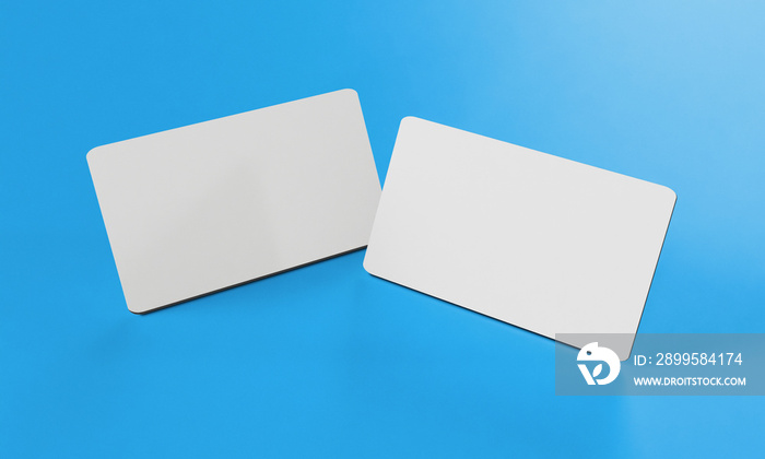 Premium PSD  Front view business card mockup design premium psd