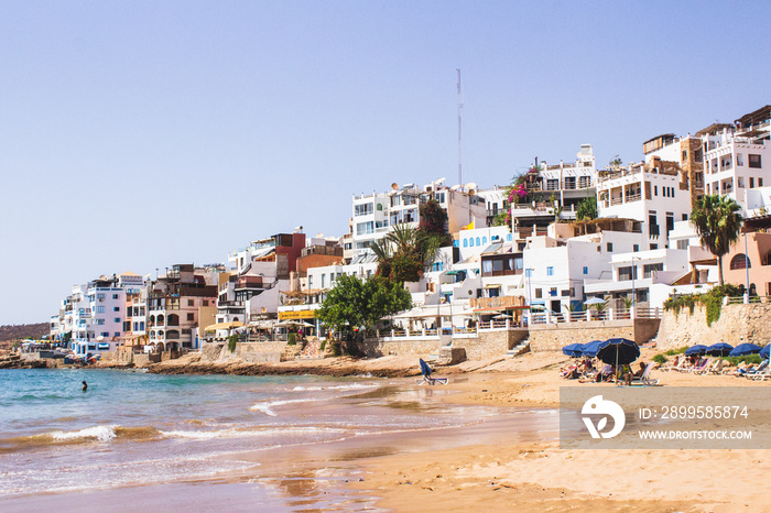 Beautiful Sunny Day in Taghazout, Morocco