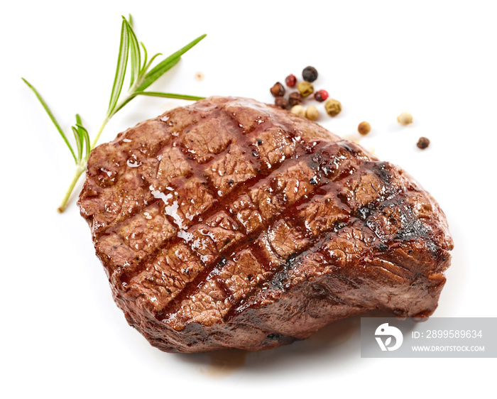 grilled beef steak