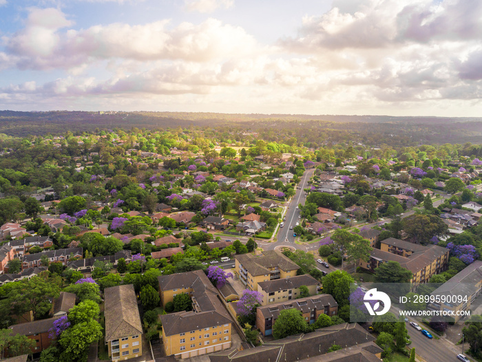 Suburbs of Sydney streets and residential