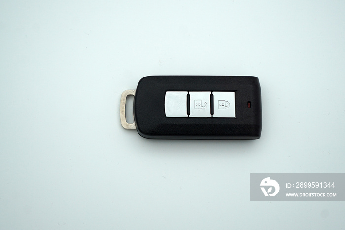 Automatic car key or smart car key. Keyless car system.