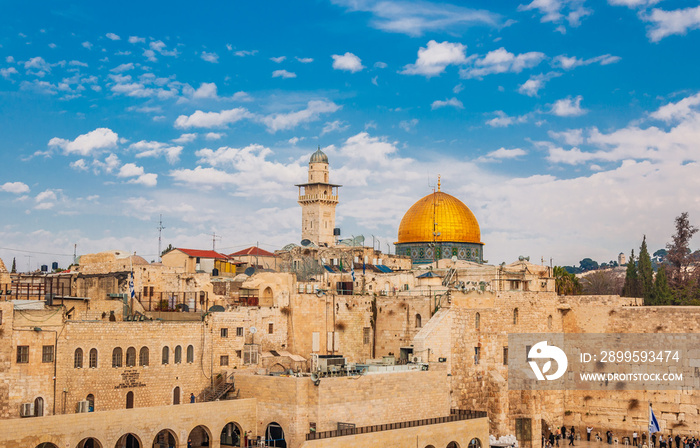 Mosque of Al-aqsa in Jerusalem, Israel