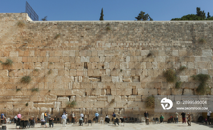 The Wailing wall - Jerusalem Israel