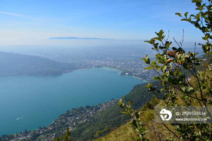 Mont Veyrier Lac d’Annecy Panorama Haute Savoie France