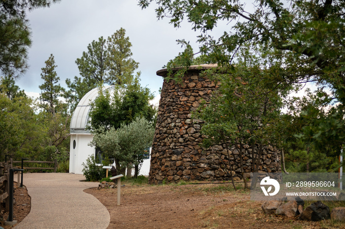 The main Telescope at the Lowell Observatory in Flagstaff, Arizona