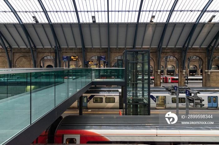 View of London King’s Cross Station