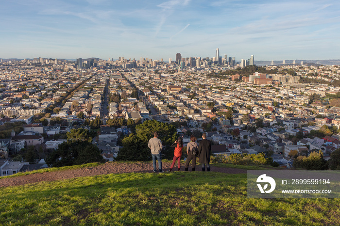 Bernal heights park in San francisco