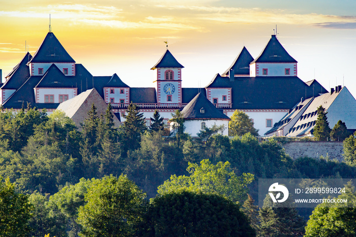 Castle Augustusburg in Saxony