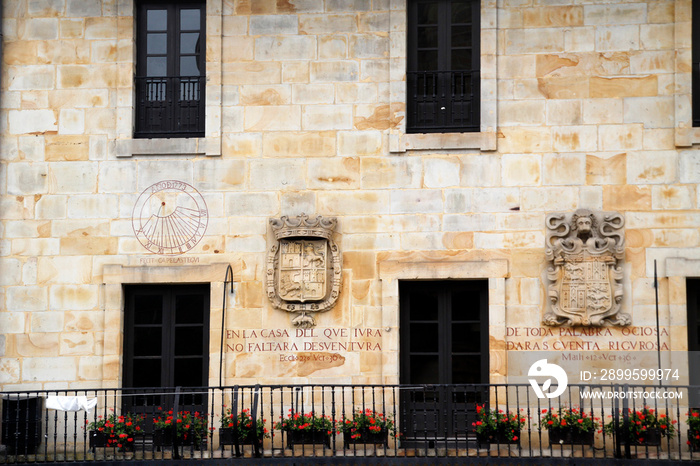 Medieval architecture in Elorrio, Basque Country