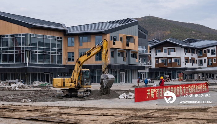 张家口崇礼太子城冬奥会体育场馆