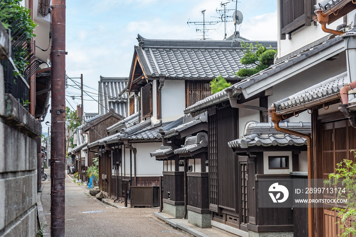 橿原市今井町の町並み