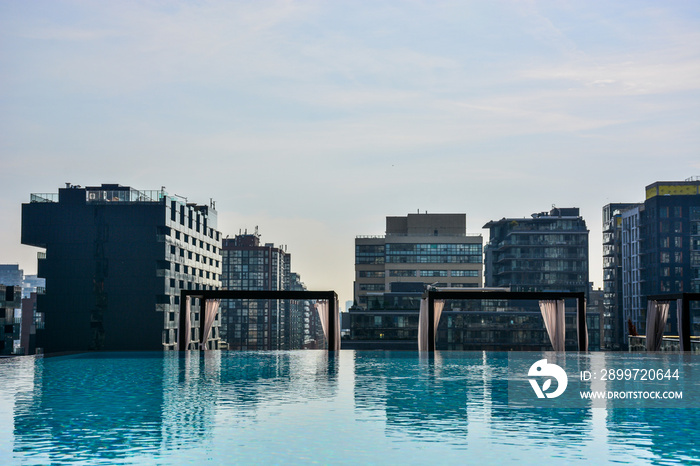 Rooftop infinity pool