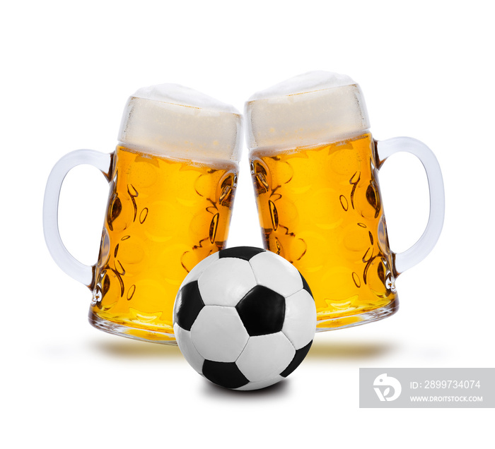 Fußball und Bier