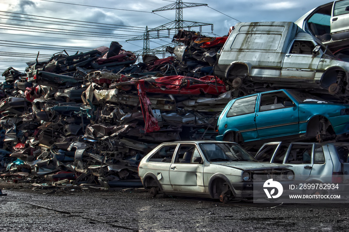 Old Metal on Scrapyard