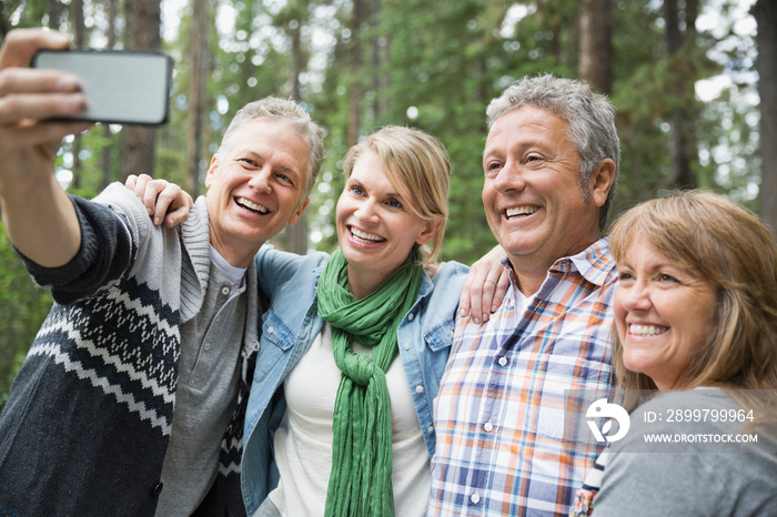 Group photo of middle-aged couples