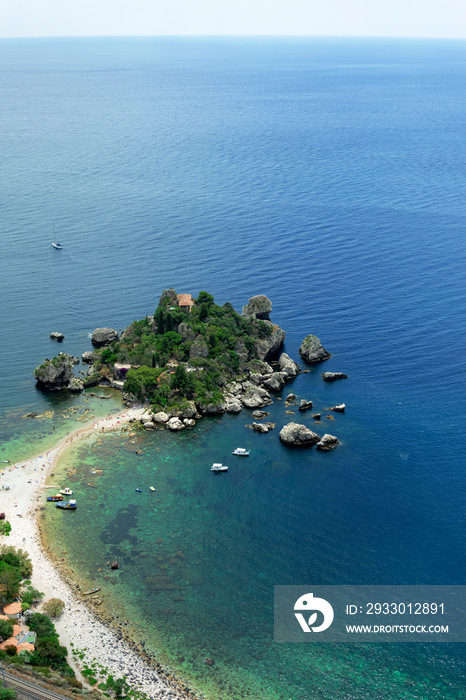 Isola Bella high angle view