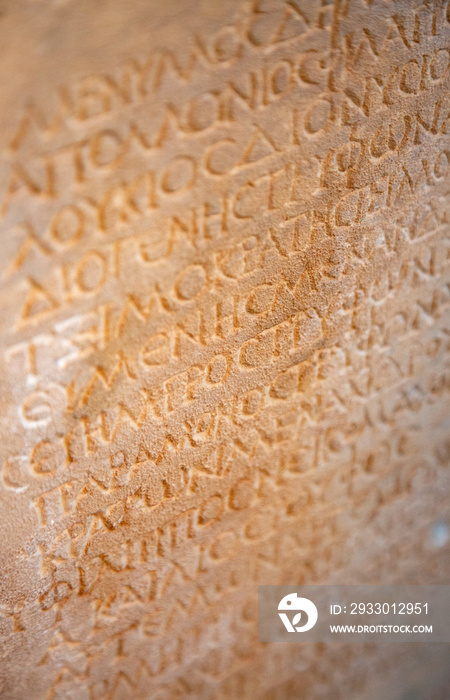 Greek letters