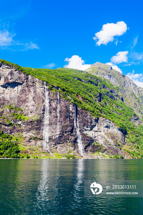 Geiranger at Geirangerfjord, Norway