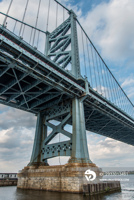 Benjamin Franklin Bridge in Philadelphia 02