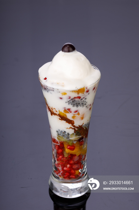 Mixed Fruit Ice cream or Falooda