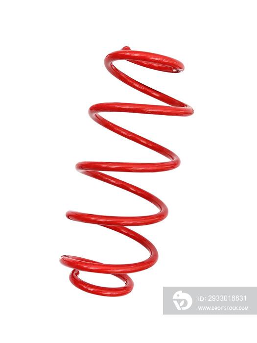 red spiral string