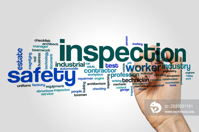 Inspection word cloud