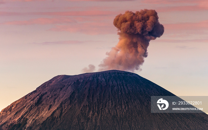 volcano mount semeru