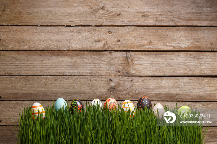 Decorated Easter eggs