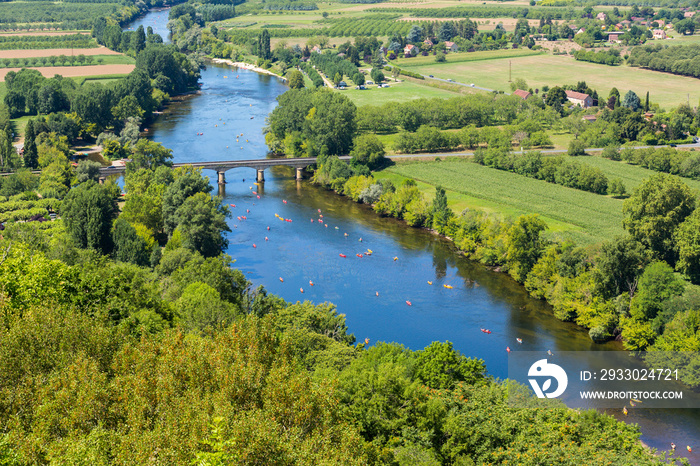 Dordogne valley from Domme