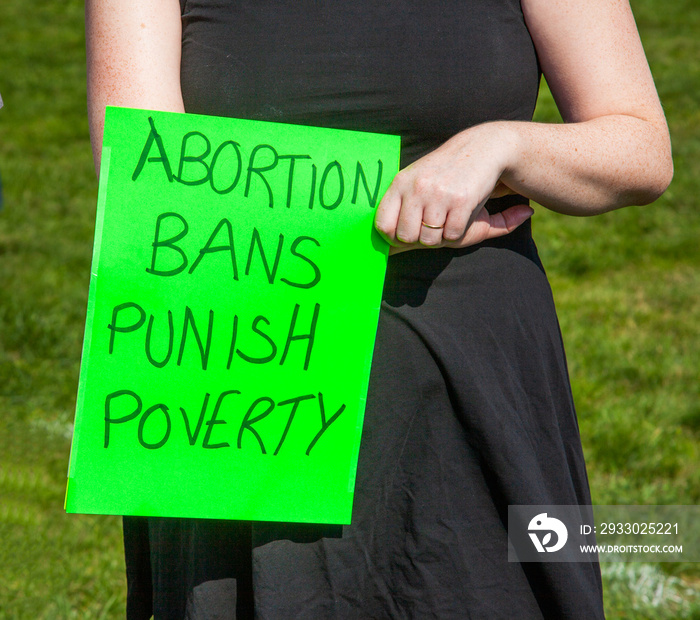 Abortion Bans Punish Poverty