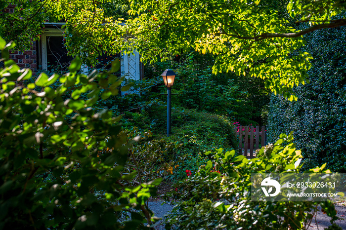 house in the garden