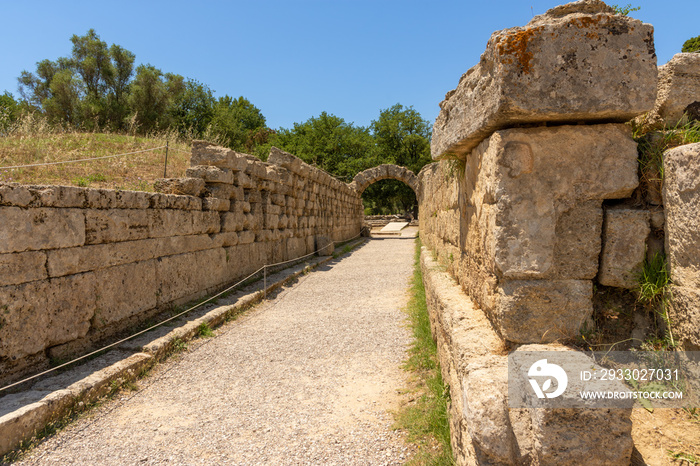 Stadium at ancient Olympia, Greece