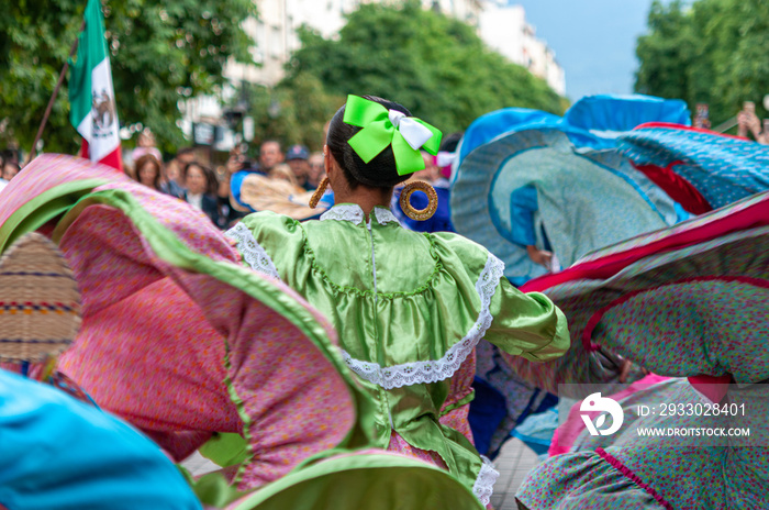 Mexico greeting International Folklore Festival at Sofia Bulgaria