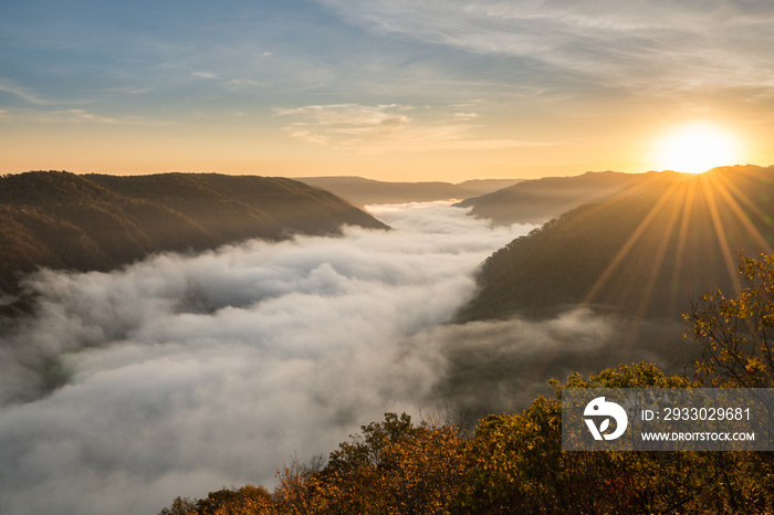 Grand View or Grandview in New River Gorge