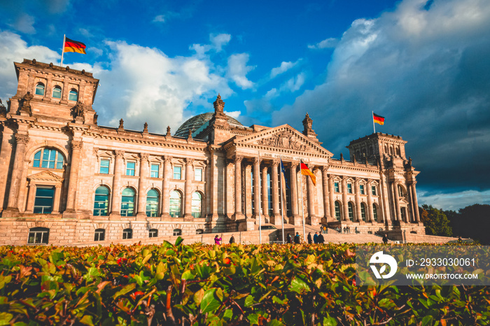 The Reichstag building in Berlin capital Germany