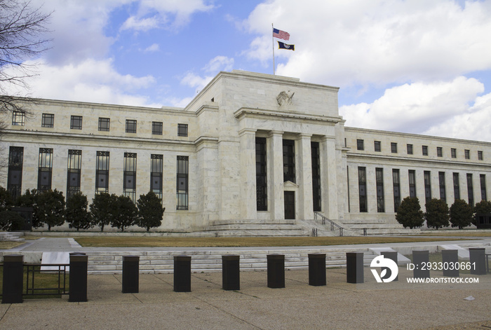 headquarter of the Federal Reserve in Washington, DC, USA,FED