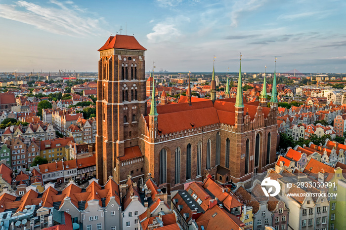 Bazylika Mariacka- Gdańsk, Poland.