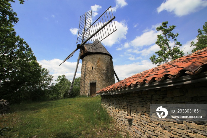 moulin à vent de Saillagol, Tarn et Garonne