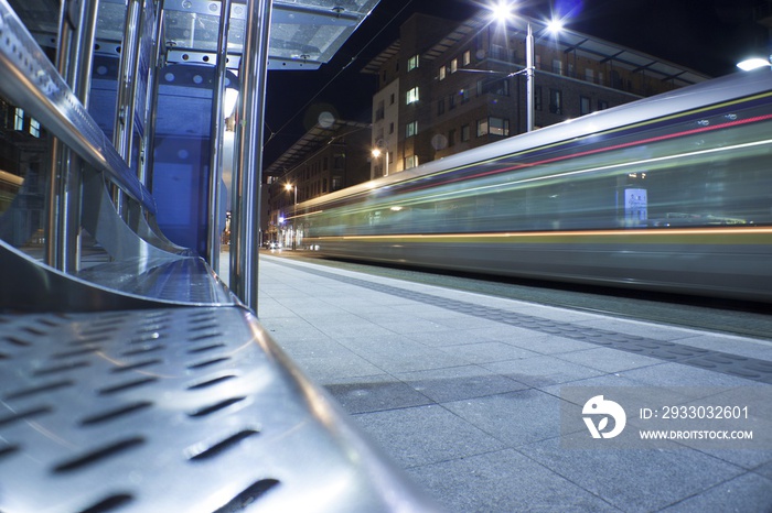 Luas Public Transport in Dublin, Ireland