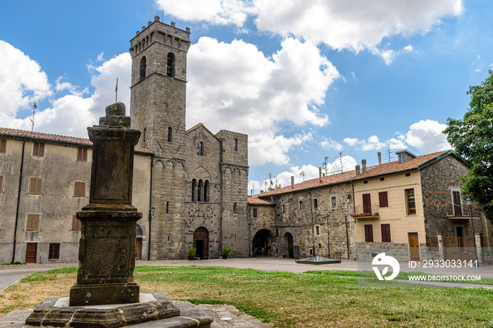 Abbazia San Salvatore,  Abbadia San Salvatore, Siena, Toscana, via Francigena